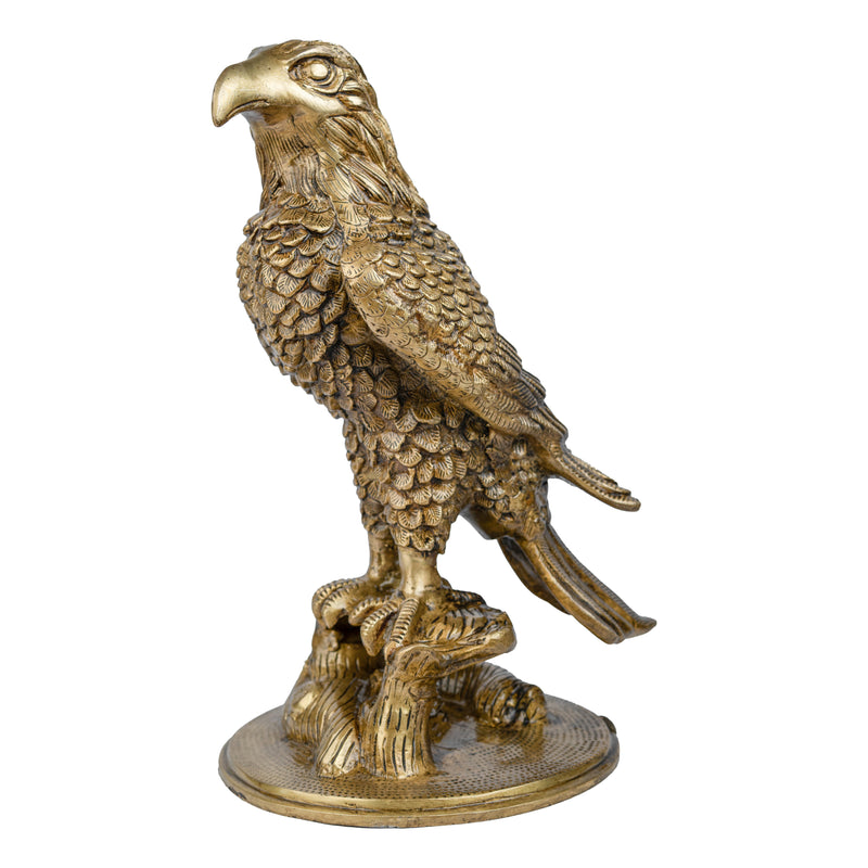 Brass eagle product - exquisite brass sculpture, handcrafted with intricate details, golden finish, majestic bird design, decorative home accessory, symbol of strength and grace, enhances interior decor