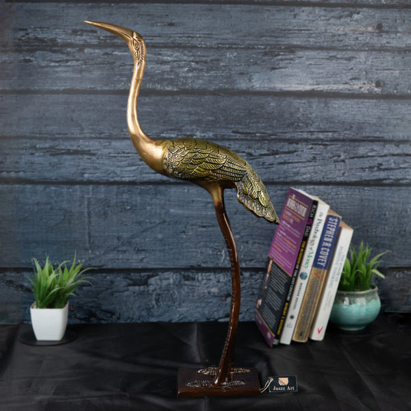 Brass swan product - beautifully crafted brass sculpture, graceful swan design, intricate details, golden finish, decorative home accent, symbolizes grace and beauty, adds a touch of elegance to any space, ideal gift for swan lovers and collectors.