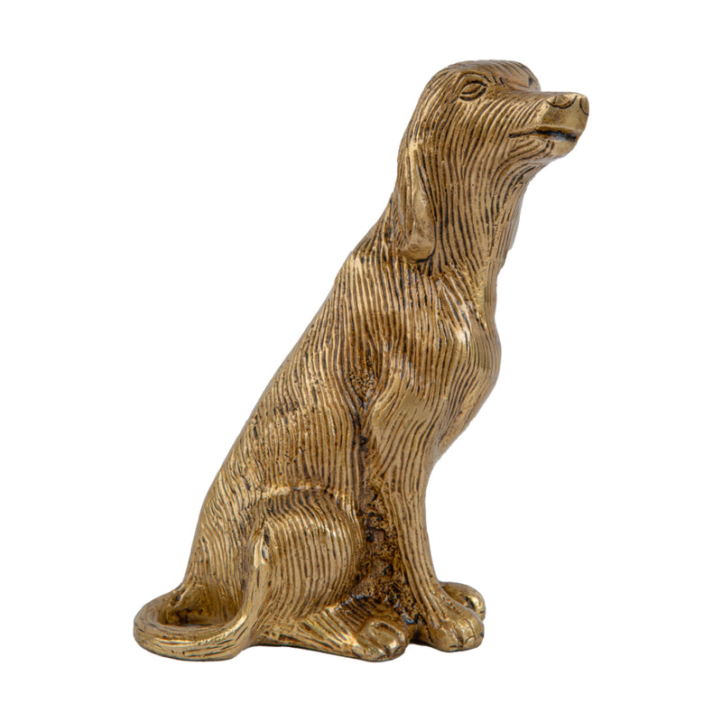 Jaszz Art Brass Dog Statue