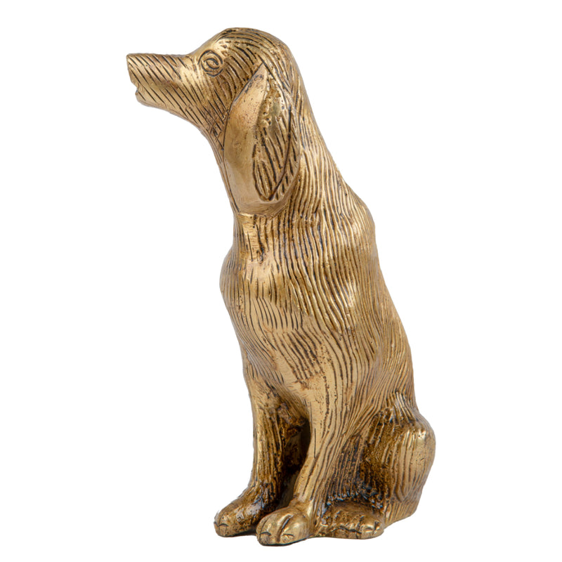 Jaszz Art Brass Dog Statue