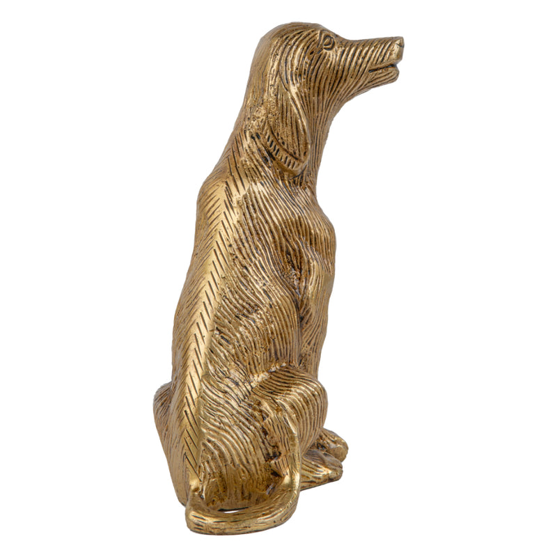 Jaszz Art Brass Dog Statue