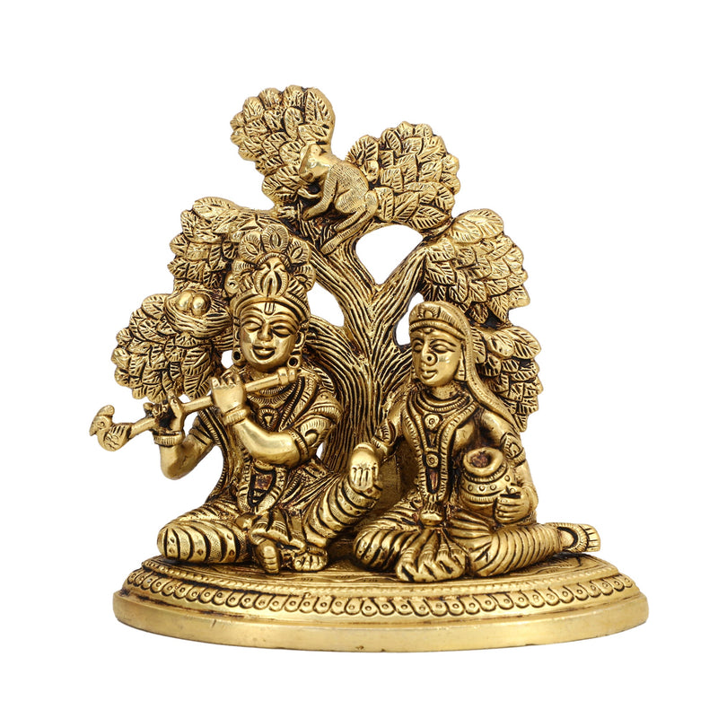 Radha Krishna Idol Radha krishna Statue radha krishna Murti - 7.7 Inch ( Marriage  gift, Wedding gift, anniversary Gift, Diwali Gift)