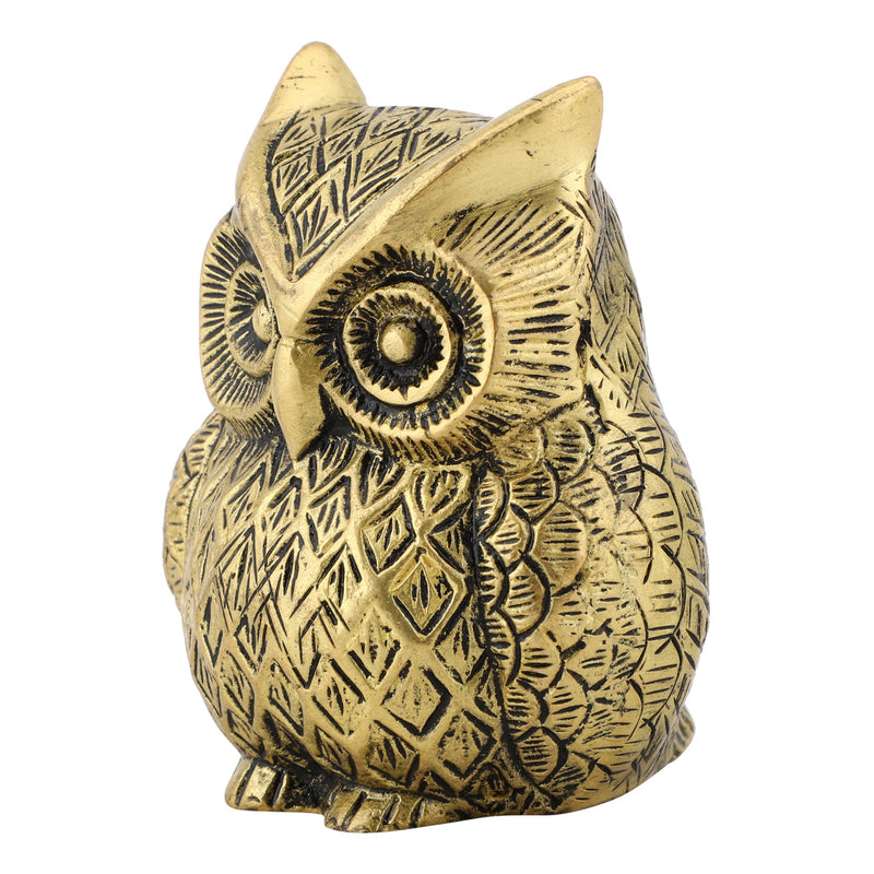 Jaszz Art Night Owl animal antique art beautiful bedroom brass decor decoration figure figurines gift gifts god gold golden home idol idols item items living livingroom love luck office pet room school showpiece statue Vastu wealth