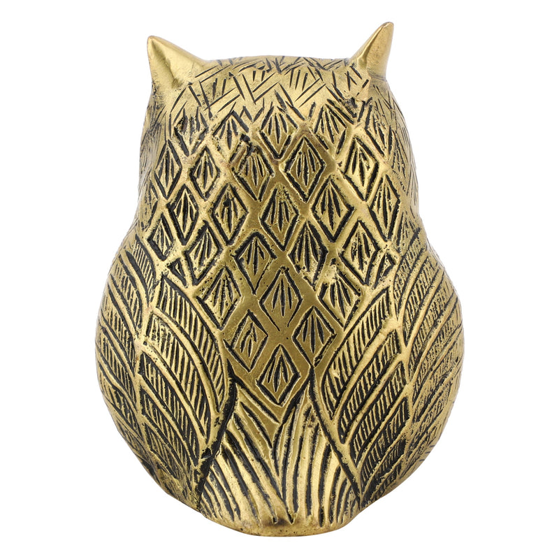 Jaszz Art Night Owl animal antique art beautiful bedroom brass decor decoration figure figurines gift gifts god gold golden home idol idols item items living livingroom love luck office pet room school showpiece statue Vastu wealth