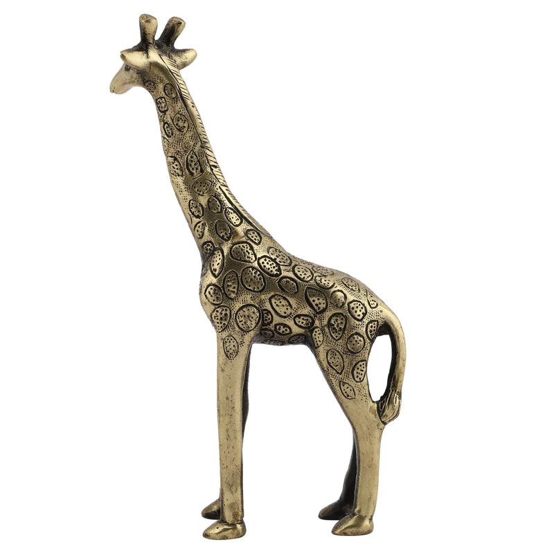 Mother Baby Giraffe Animal Antique Art Beautiful Bedroom Brass Decor Decoration Figure Figurines Gift Gifts God Gold Golden Home Item Items Living Livingroom Love Luck Office Pet Room School Showpiece Statue Vastu Wealth