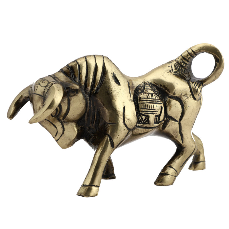  fighting Bull Animal Antique Beautiful Bedroom Brass Decor Decoration Figure Figurines Gift Gifts God Gold Golden Home Idol Idols Item Items Living Livingroom Love Luck Office Pet Room School Showpiece Statue Vastu Wealth