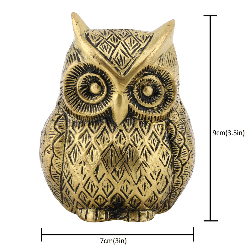 Jaszz Art Night Owl animal antique art beautiful bedroom brass decor decoration figure figurines gift gifts god gold golden home idol idols item items living livingroom love luck office pet room school showpiece statue Vastu wealth